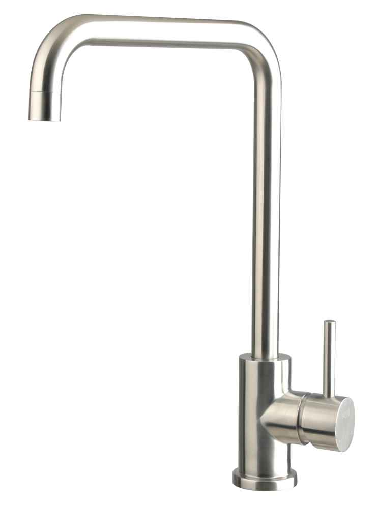 1 Hole CUPC Stainless Steel Kitchen Sink Faucet Chrome Stainless Steel