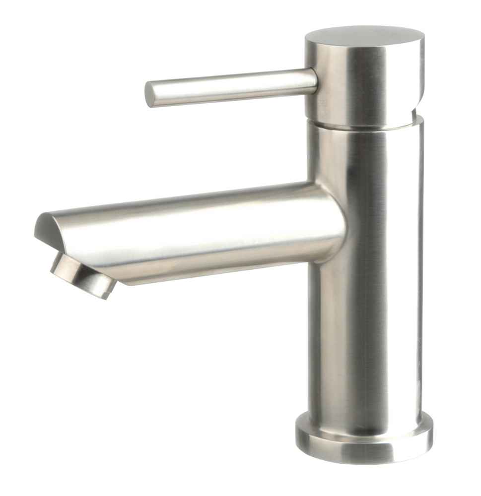 1 Hole CUPC Brass Bathroom Sink Faucet Chrome Stainless Steel