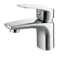 1 Hole CUPC Brass Bathroom Sink Faucet Chrome Stainless Steel