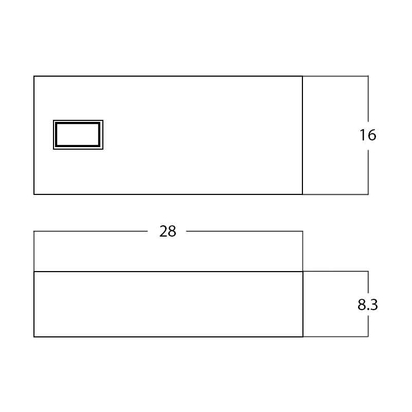 28-in. x 16-in. Rectangle Bathroom Vessel Sink White Enamel Glaze