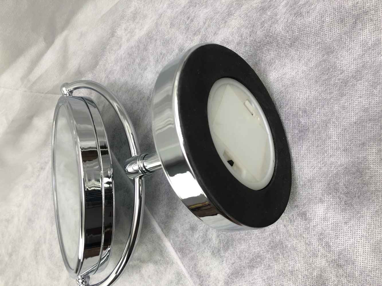 10-in. x 15-in. Stainless Steel Above Counter Magnifying Mirror In Chrome