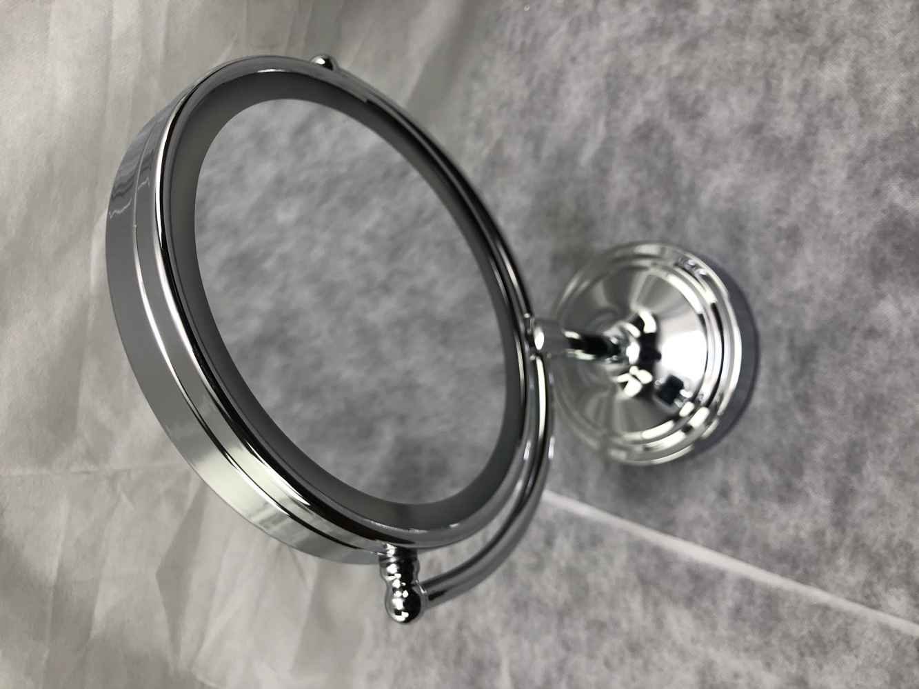 10-in. x 15-in. Stainless Steel Above Counter Magnifying Mirror In Chrome