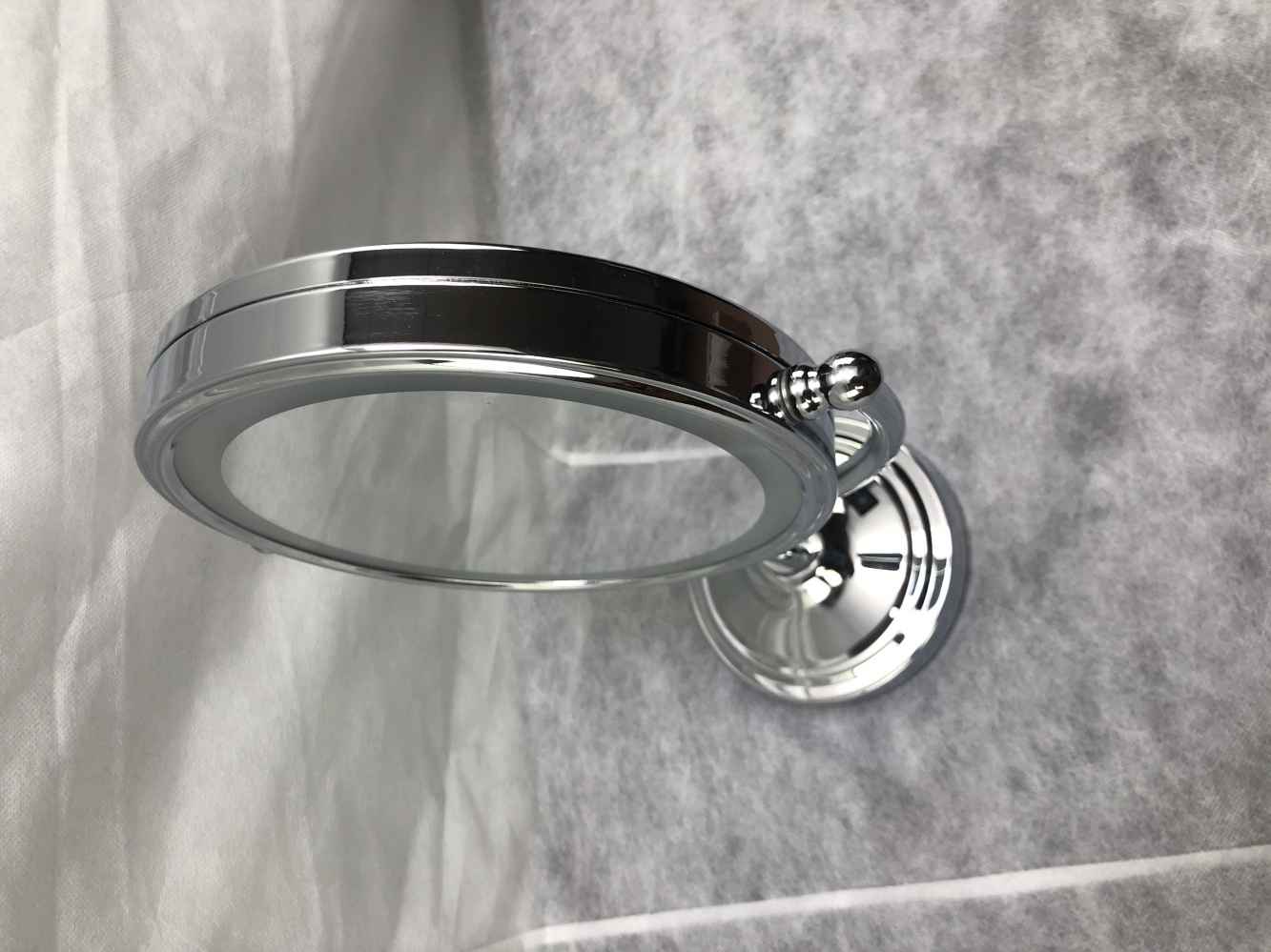 10-in. x 15-in. Stainless Steel Above Counter Magnifying Mirror In Chrome