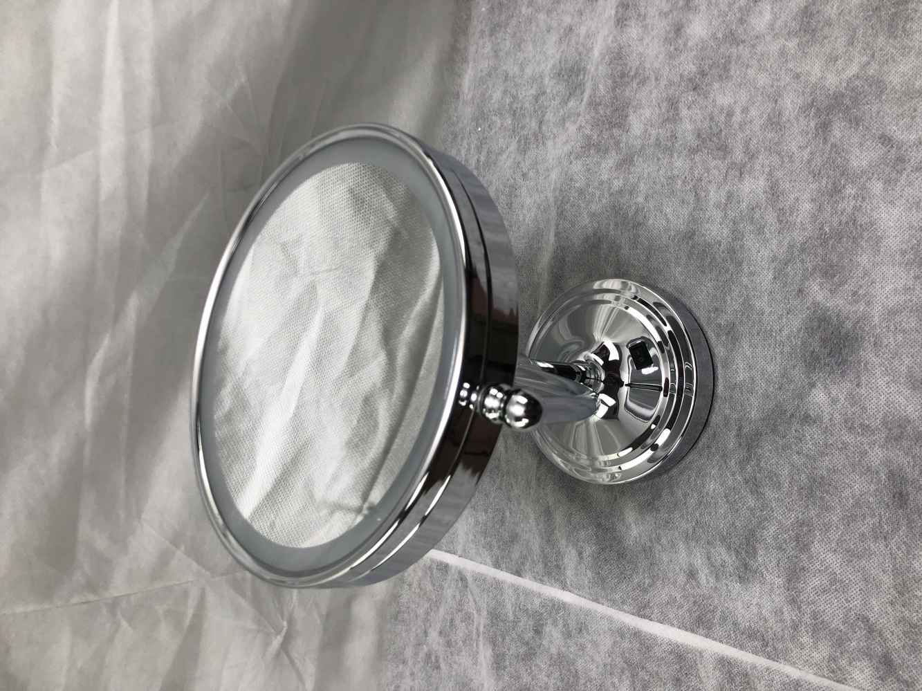 10-in. x 15-in. Stainless Steel Above Counter Magnifying Mirror In Chrome