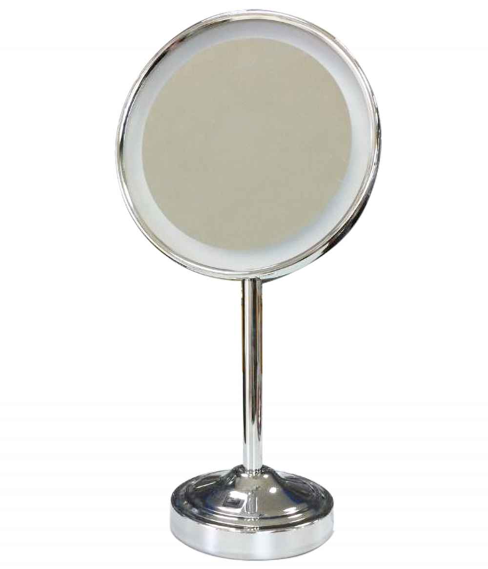 10-in. x 15-in. Stainless Steel Above Counter Magnifying Mirror In Chrome