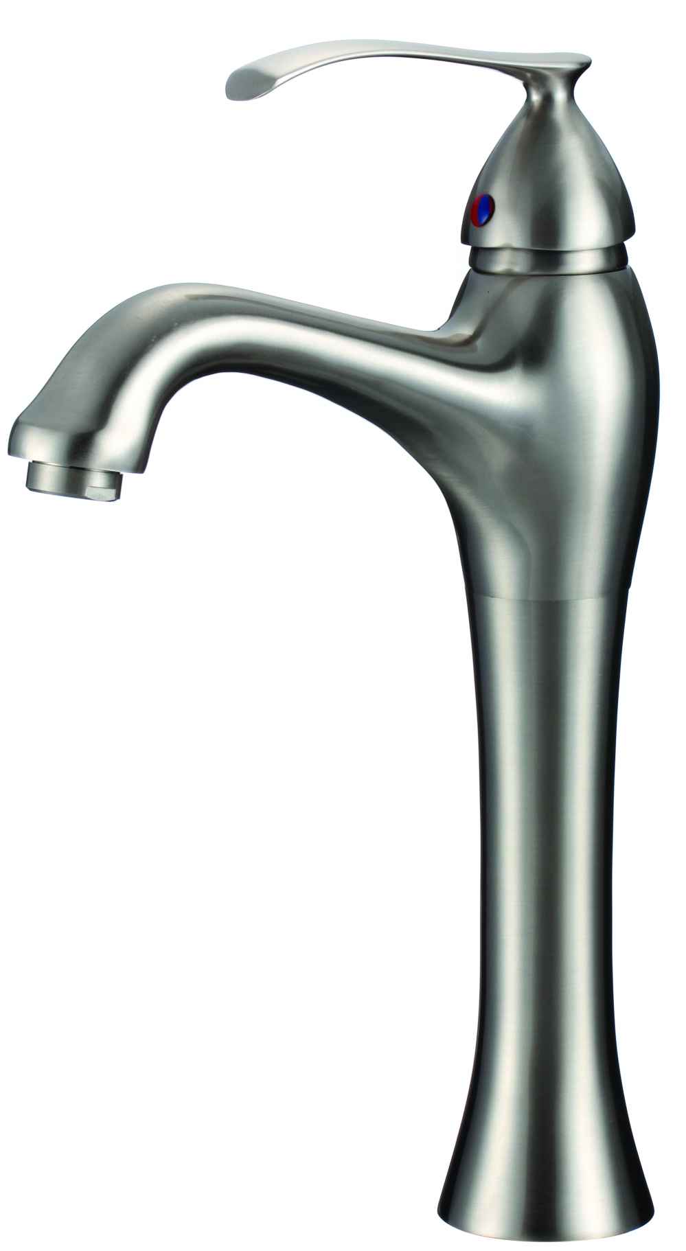 Deck Mount CUPC Stainless Steel Bathroom Sink Faucet Brushed Nickel Lead Free Brass