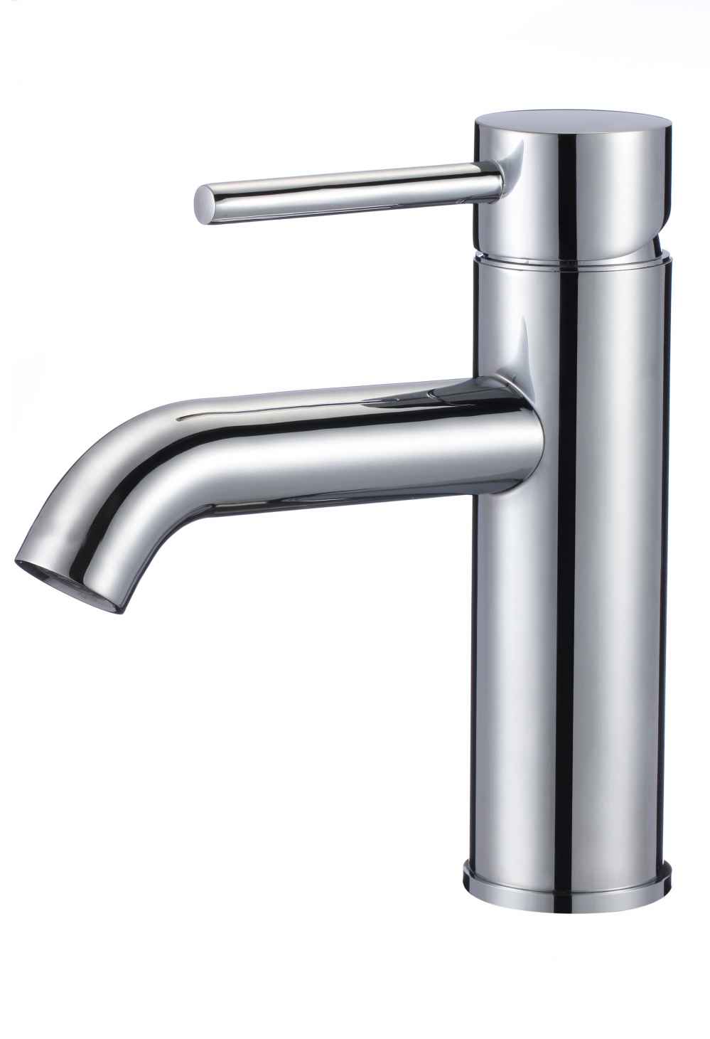 1 Hole CUPC Chrome Bathroom Sink Faucet Chrome Lead Free Brass