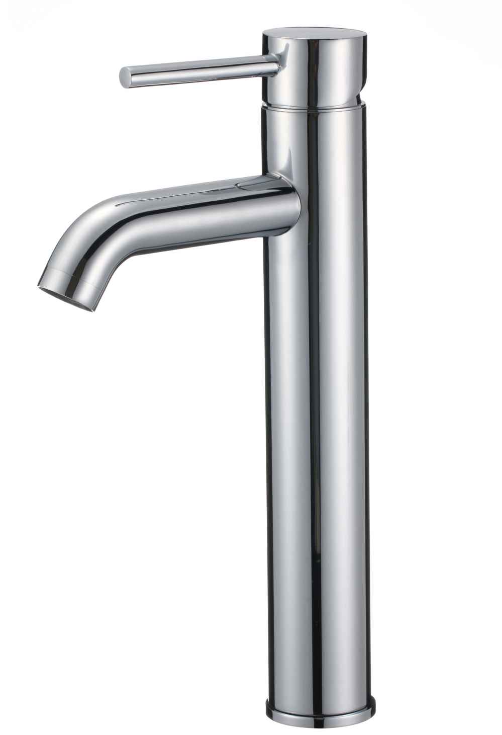 Deck Mount CUPC Chrome Bathroom Sink Faucet Chrome Lead Free Brass