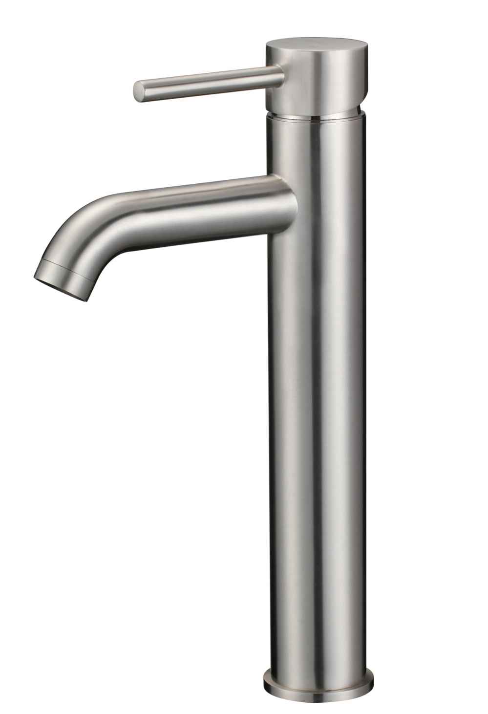 Deck Mount CUPC Stainless Steel Bathroom Sink Faucet Brushed Nickel Lead Free Brass