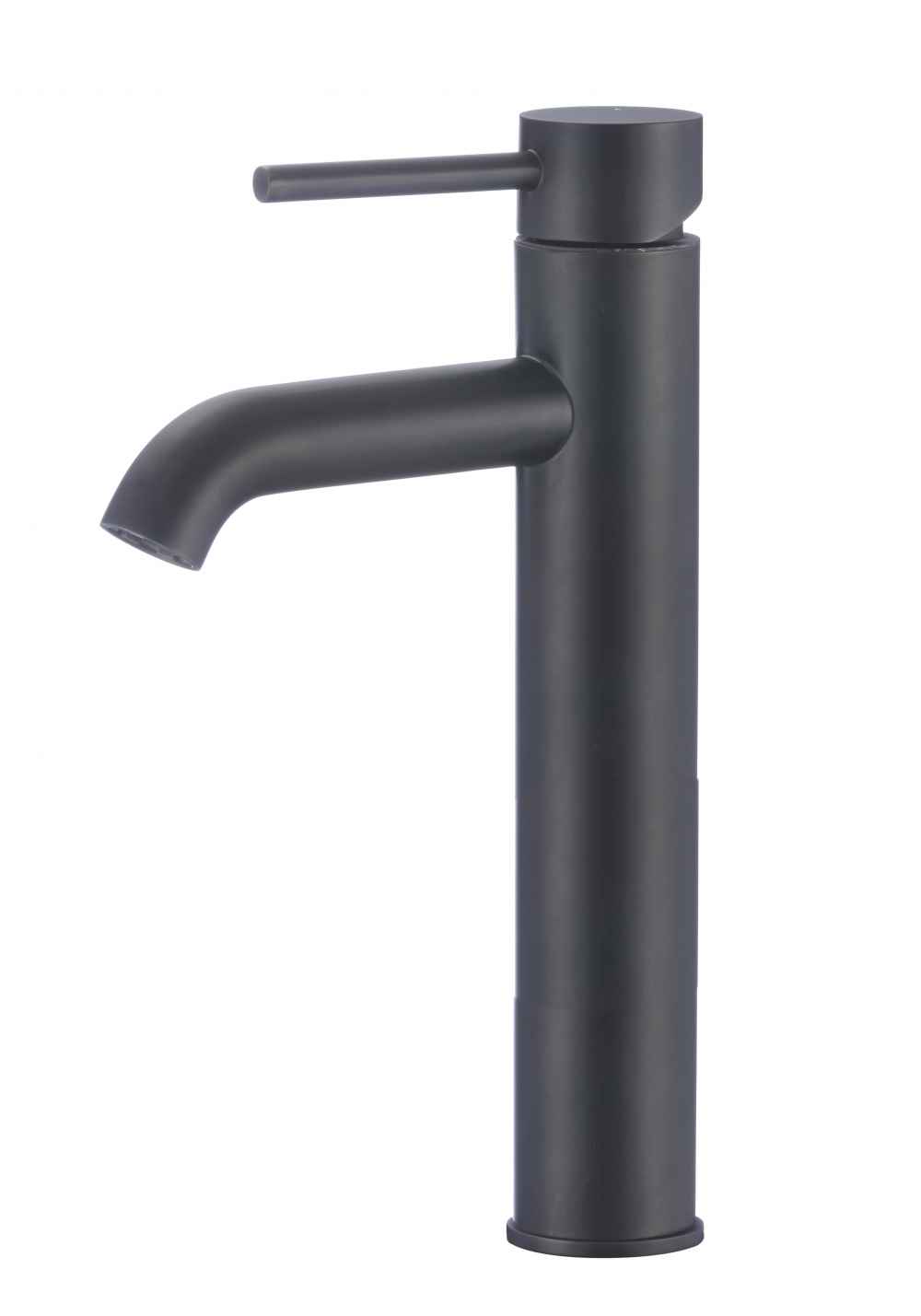 Deck Mount CUPC Black Bathroom Sink Faucet Black Lead Free Brass