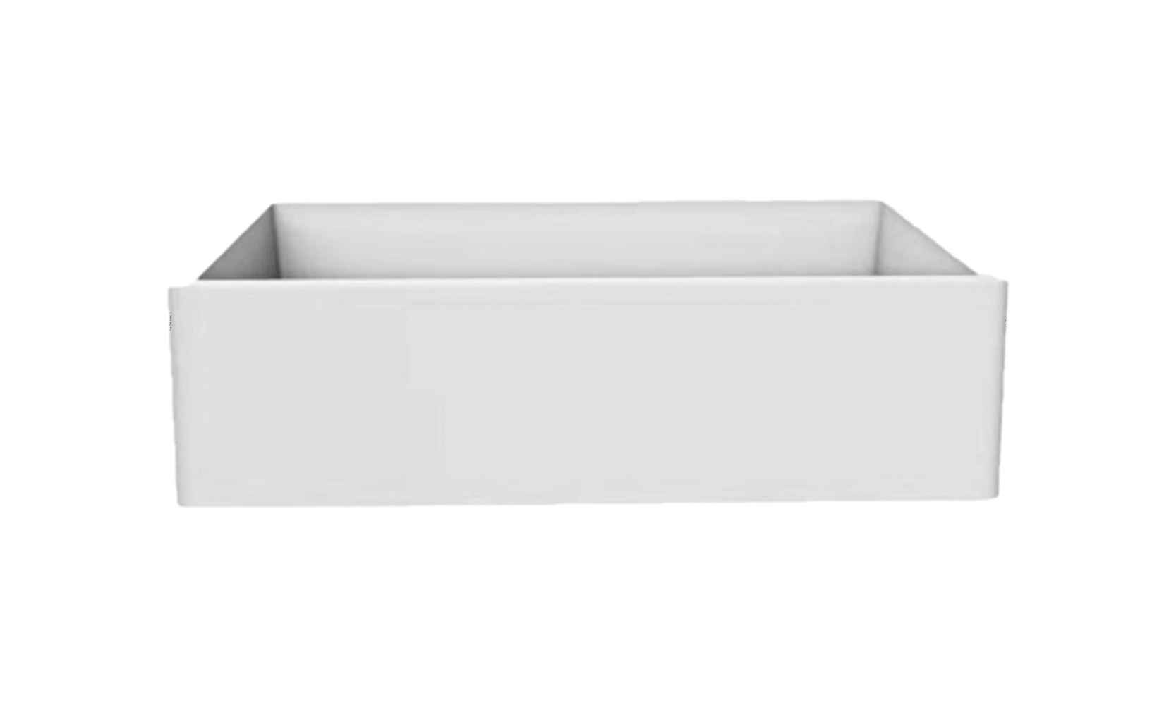 33-in. W CSA Approved White Granite Composite Kitchen Sink With 1 Bowl