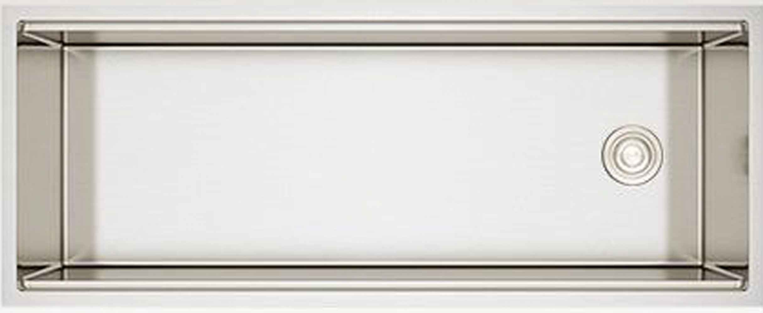48-in. W CSA Approved Stainless Steel Kitchen Sink With 1 Bowl And 16 Gauge