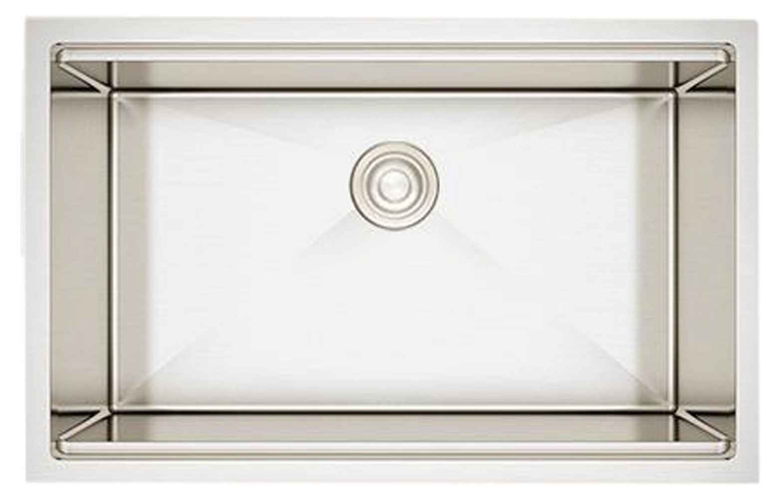 30-in. W CSA Approved Stainless Steel Kitchen Sink With 1 Bowl And 16 Gauge