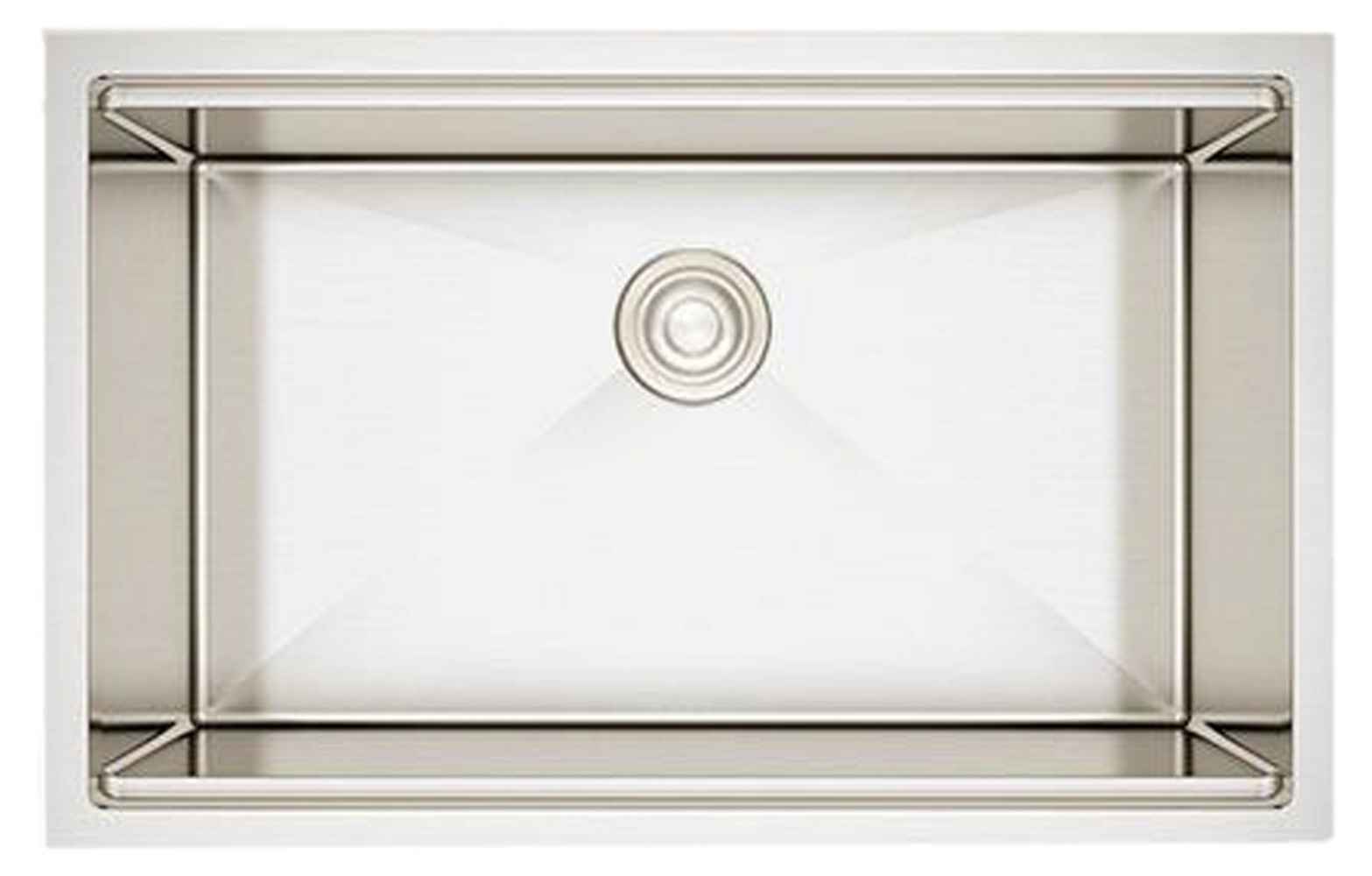 30-in. W CSA Approved Stainless Steel Kitchen Sink With 1 Bowl And 16 Gauge