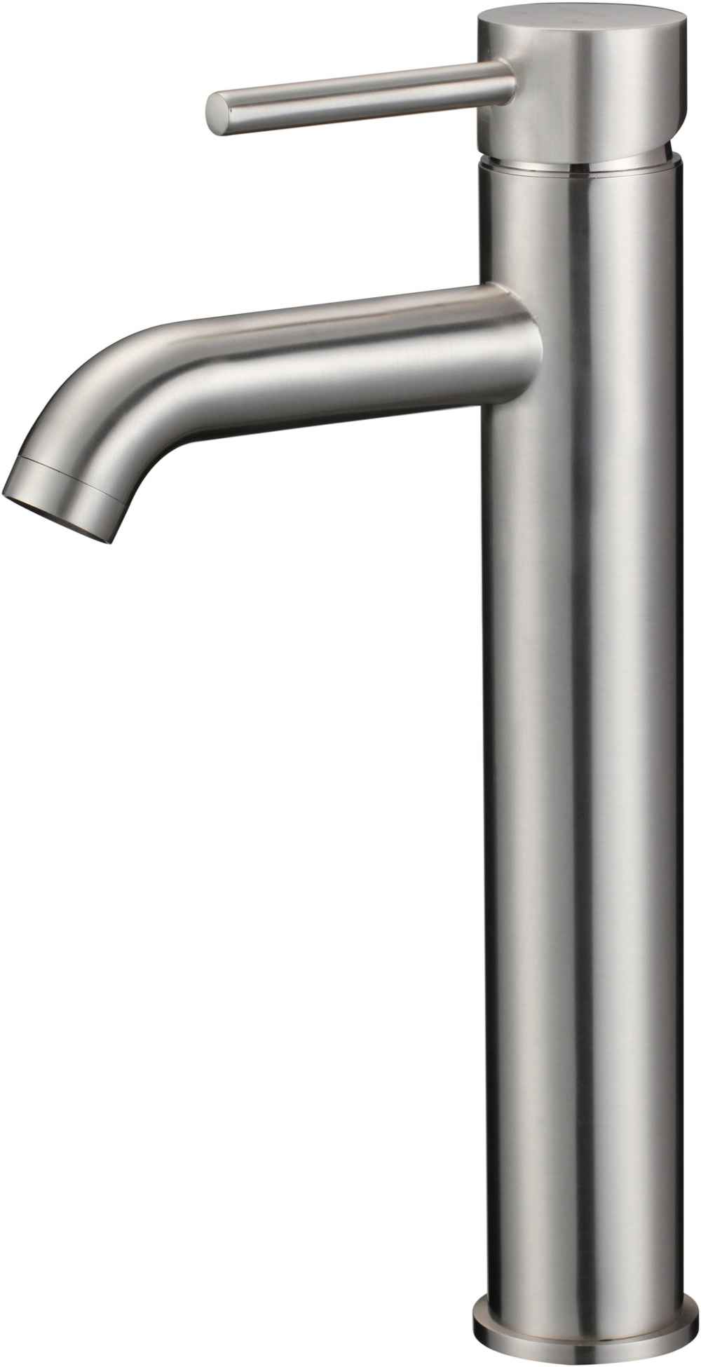 Deck Mount CUPC Approved Lead Free Brass Faucet Set In Brushed Nickel Color - Drain Incl.