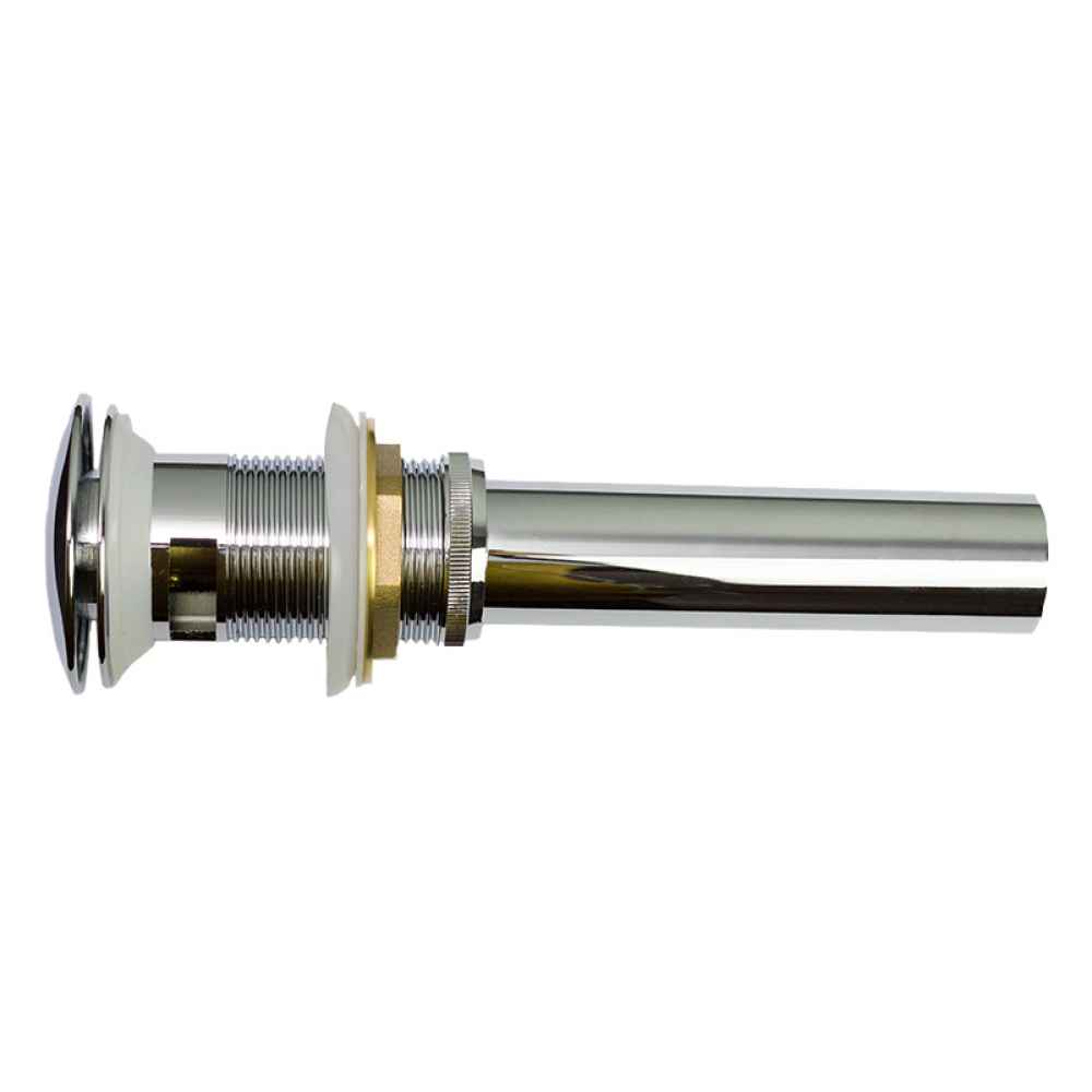 48-in. W 1 Hole Ceramic Top Set In White Color - Overflow Drain Incl.