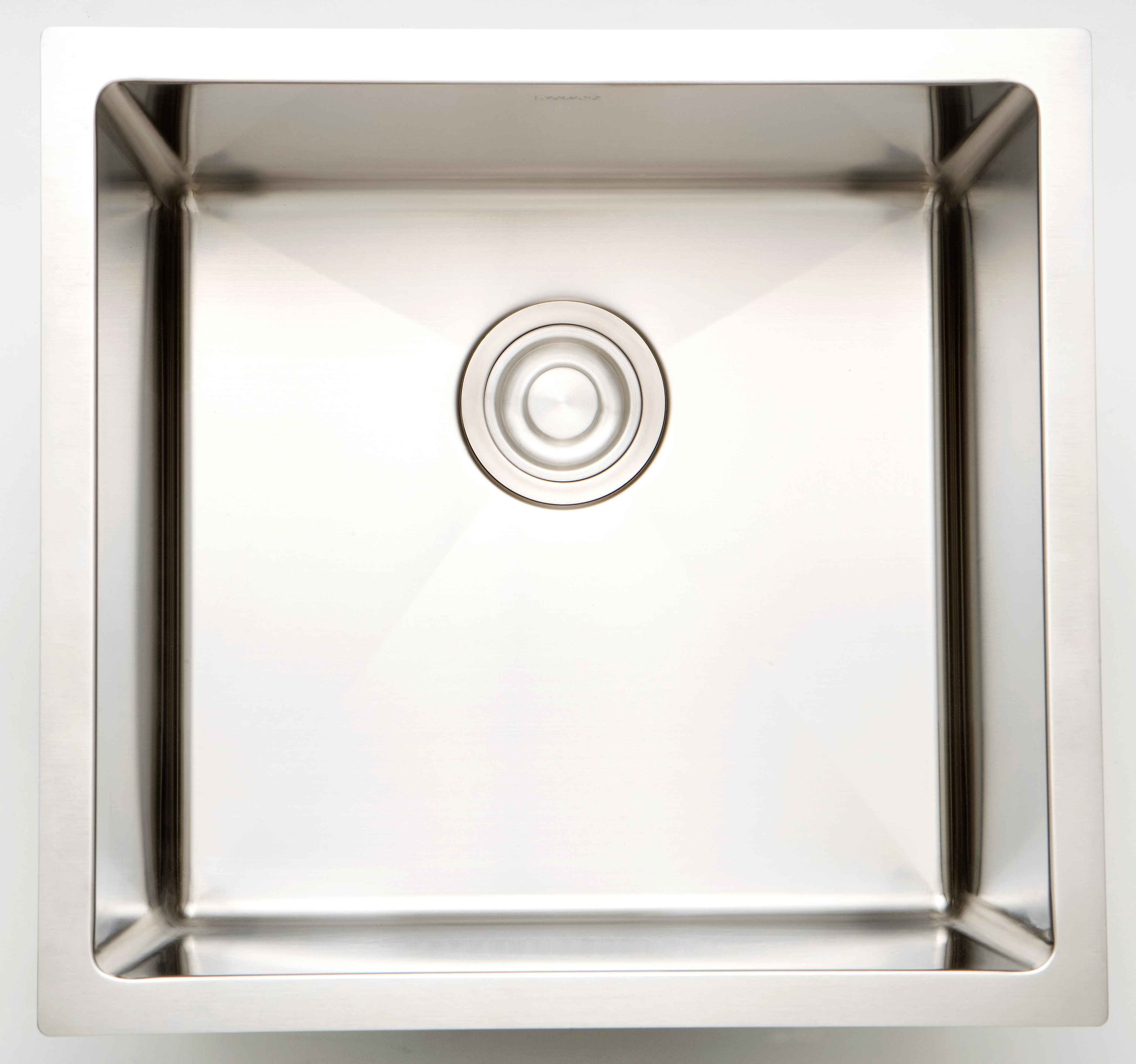15-in. W CUPC Approved Brushed Nickel Laundry Sink With 1 Bowl And 18 Gauge