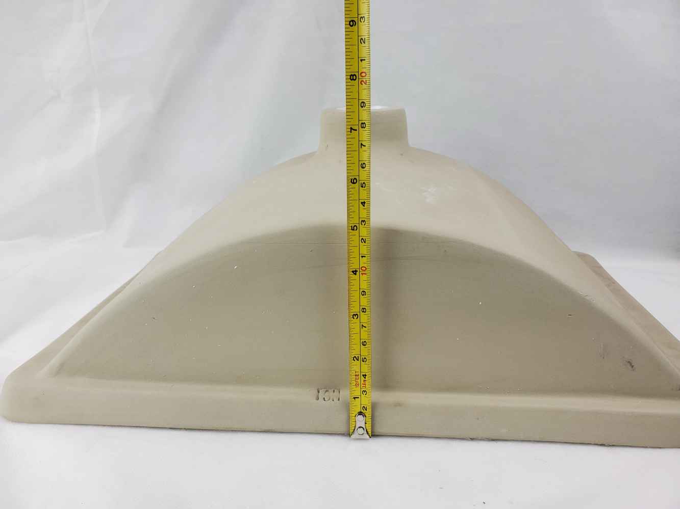 18-in. W CUPC Rectangle Bathroom Undermount Sink Set In White - White Hardware - Overflow Drain Incl.