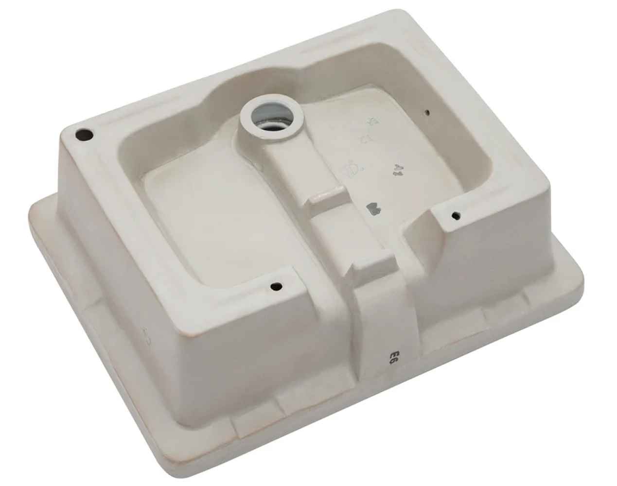 20-in. x 15.75-in. Ceramic Bathroom Undermount Sink In White CUPC