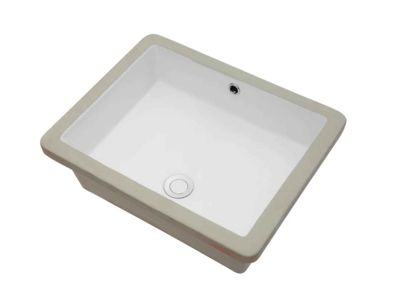 20-in. x 15.75-in. Ceramic Bathroom Undermount Sink In White CUPC