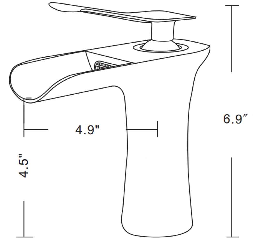 19.25-in. x 19.25-in. Round Bathroom Vessel Sink Set White Enamel Glaze