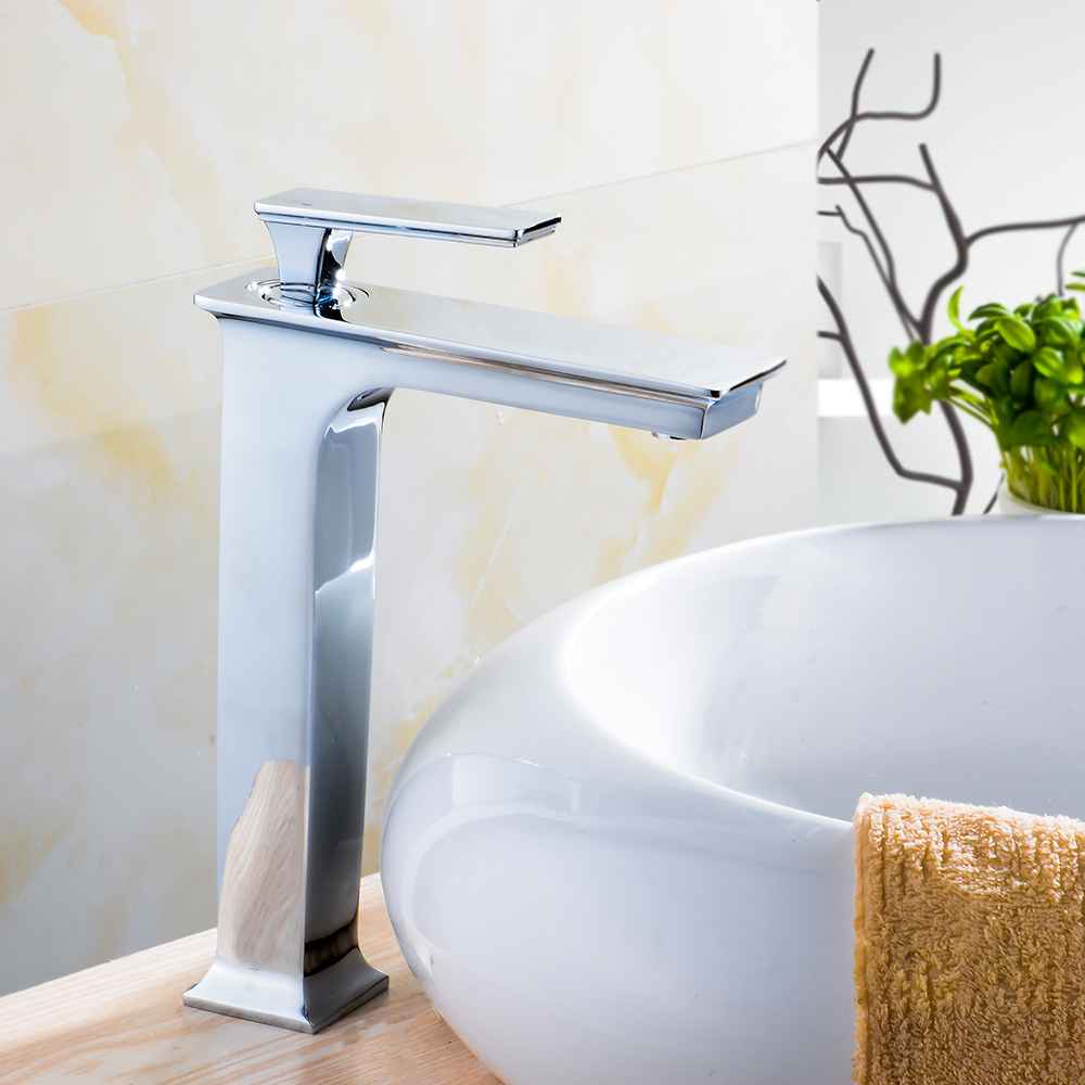 18.75-in. x 14.75-in. Rectangle Bathroom Vessel Sink Set White Enamel Glaze