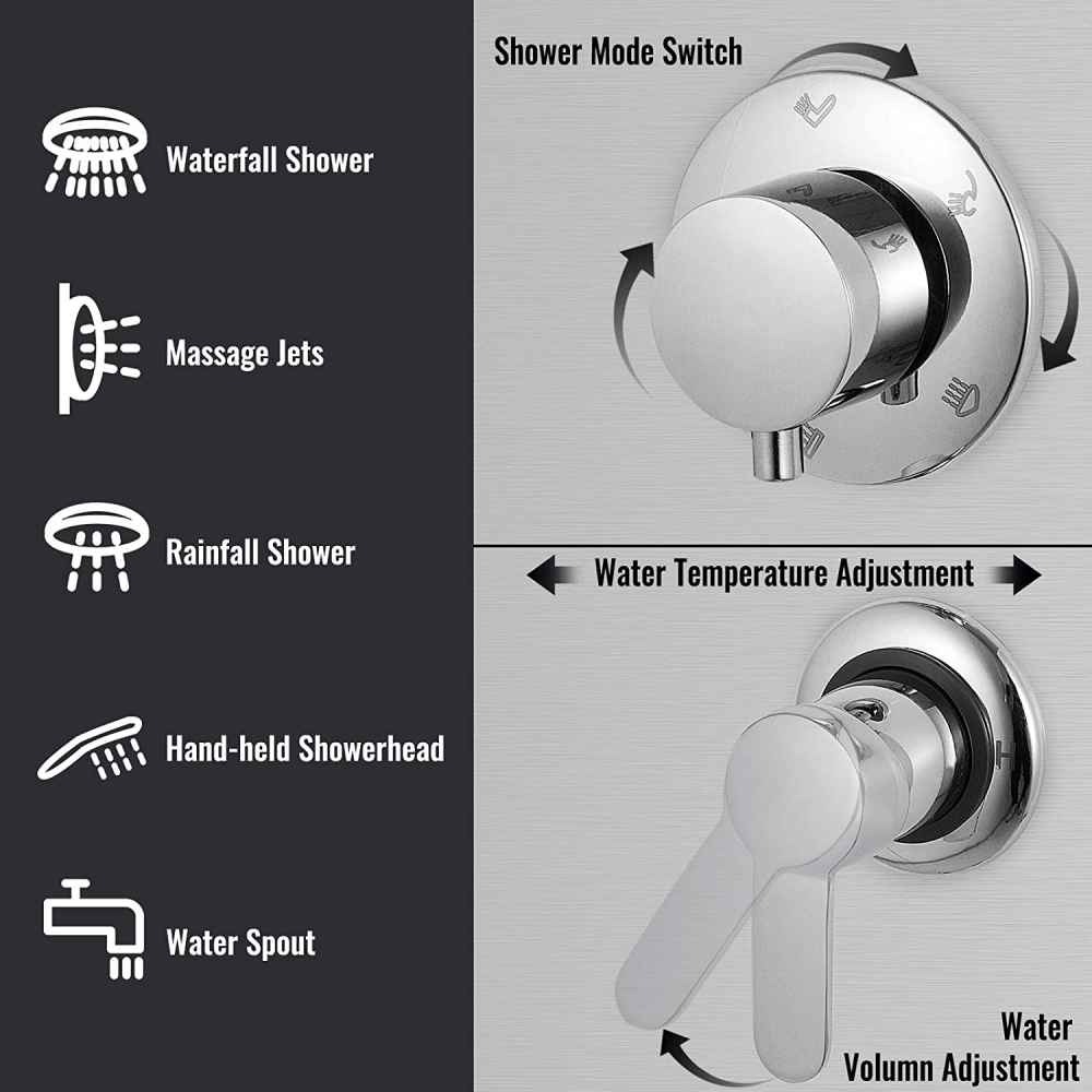 7.87-in. x 47-in. Shower Panel Stainless Steel Stainless Steel CUPC