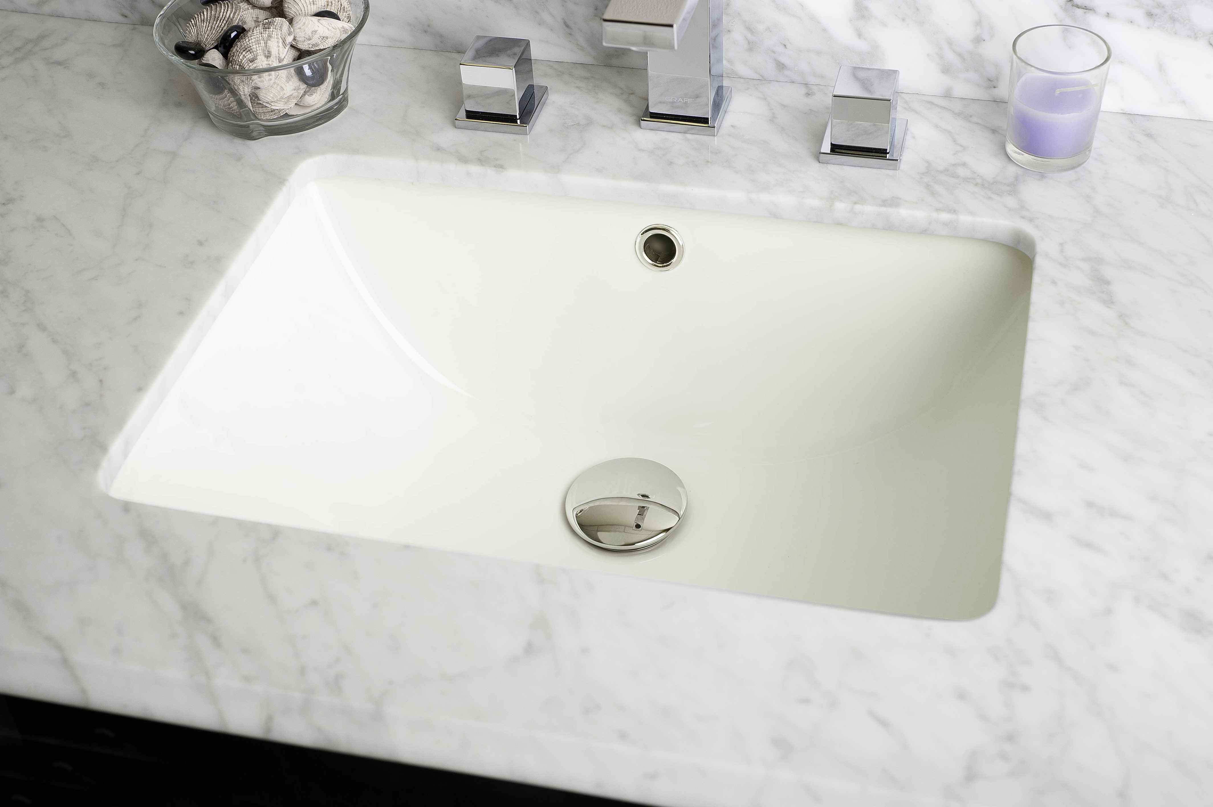 18.25-in. x 13.5-in. Ceramic Bathroom Undermount Sink In Biscuit CUPC