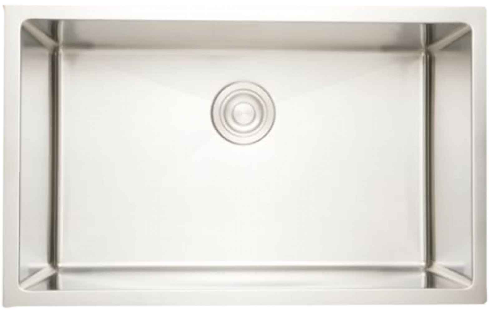 27-in. W Stainless Steel Laundry Sink With 1 Bowl And 16 Gauge