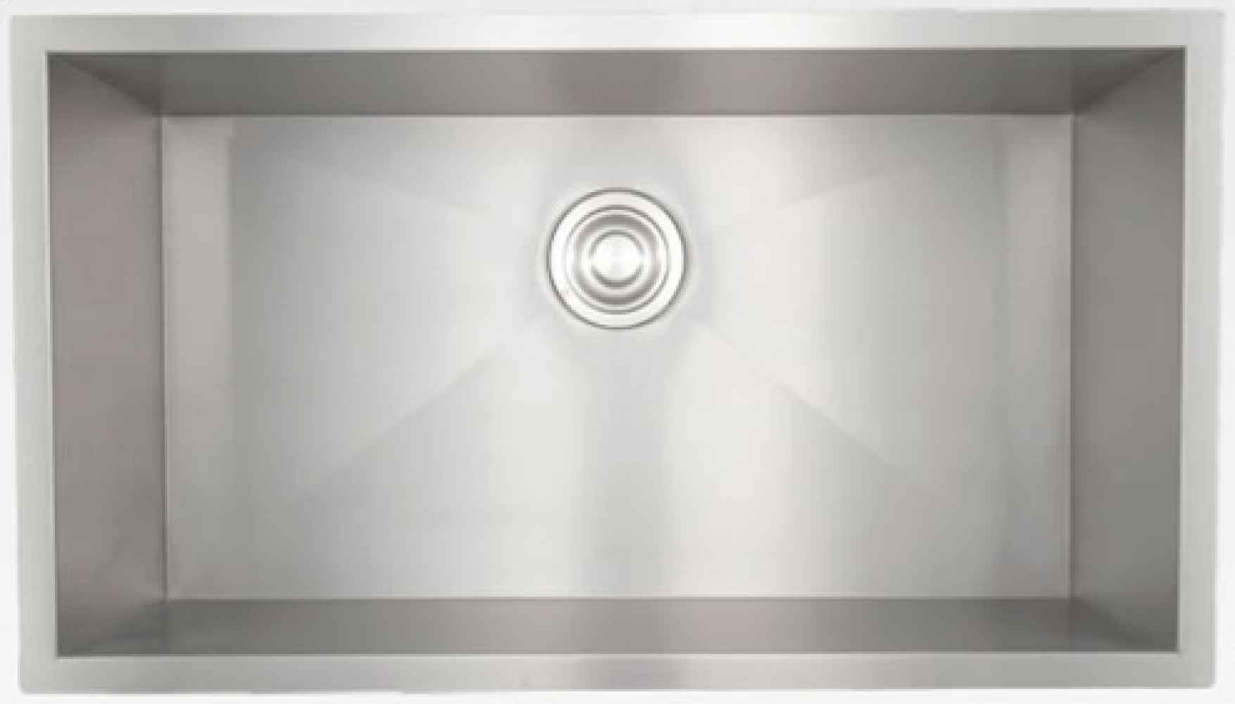 30-in. W CSA Approved Stainless Steel Kitchen Sink With 1 Bowl And 18 Gauge