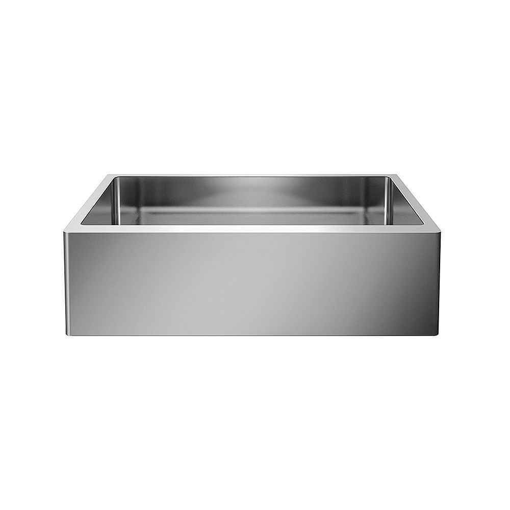 24-in. W Stainless Steel Kitchen Sink With 1 Bowl And 16 Gauge