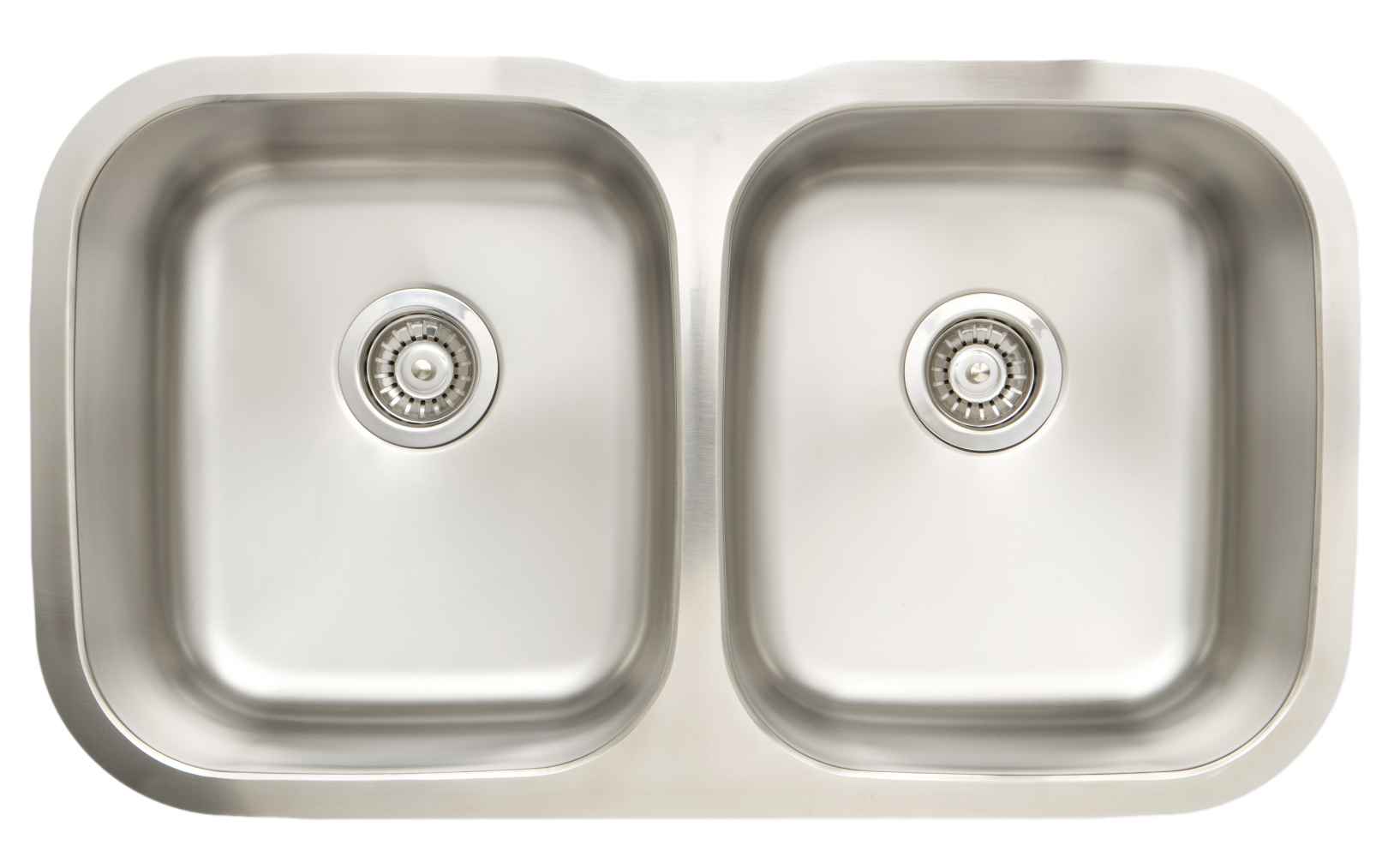 29.5-in. W CSA Approved Stainless Steel Kitchen Sink With 2 Bowl And 18 Gauge