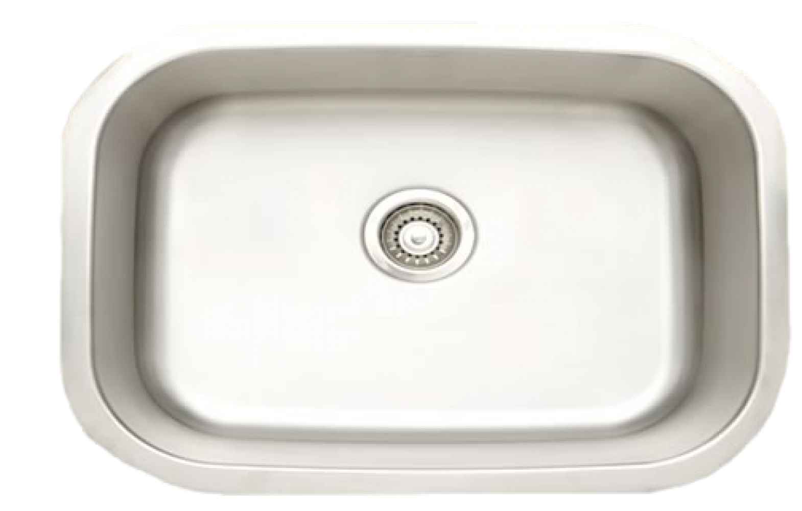 30-in. W Stainless Steel Kitchen Sink With 1 Bowl And 18 Gauge