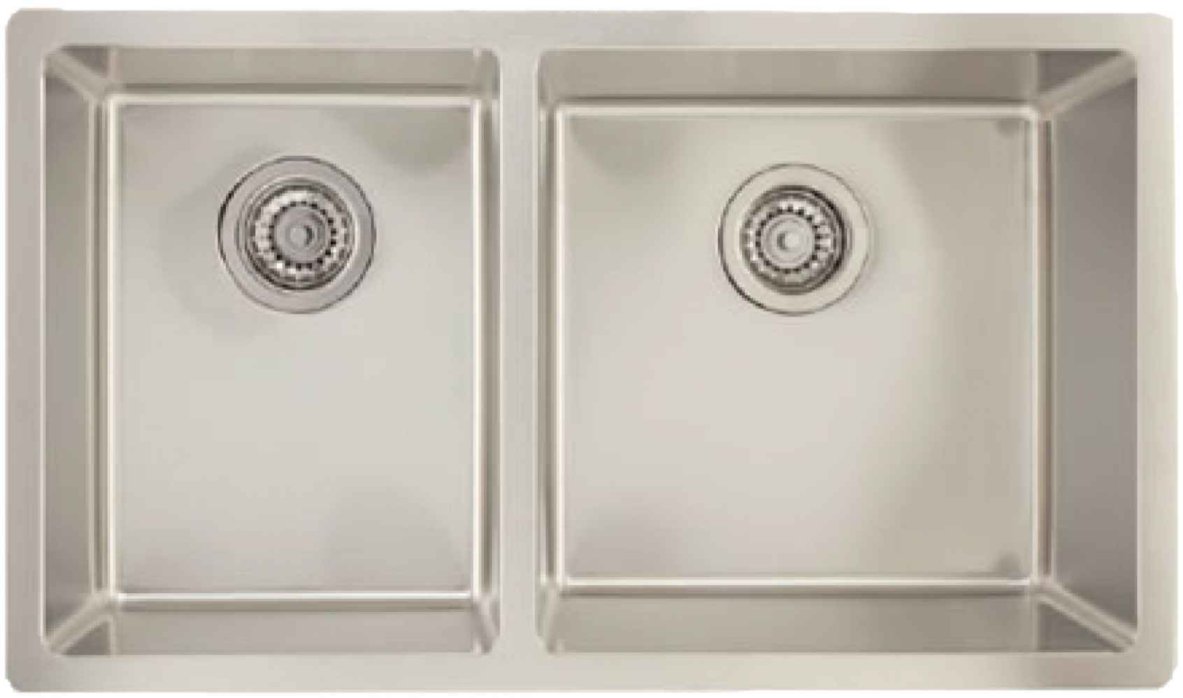 31.5-in. W CSA Approved Stainless Steel Kitchen Sink With 2 Bowl And 18 Gauge
