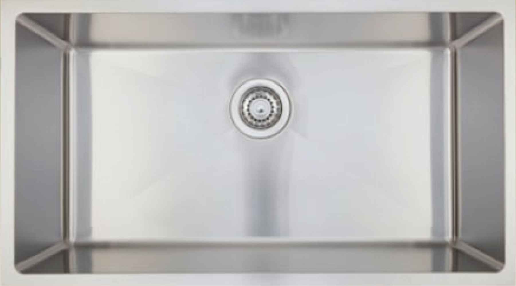 32-in. W CSA Approved Stainless Steel Kitchen Sink With 1 Bowl And 18 Gauge