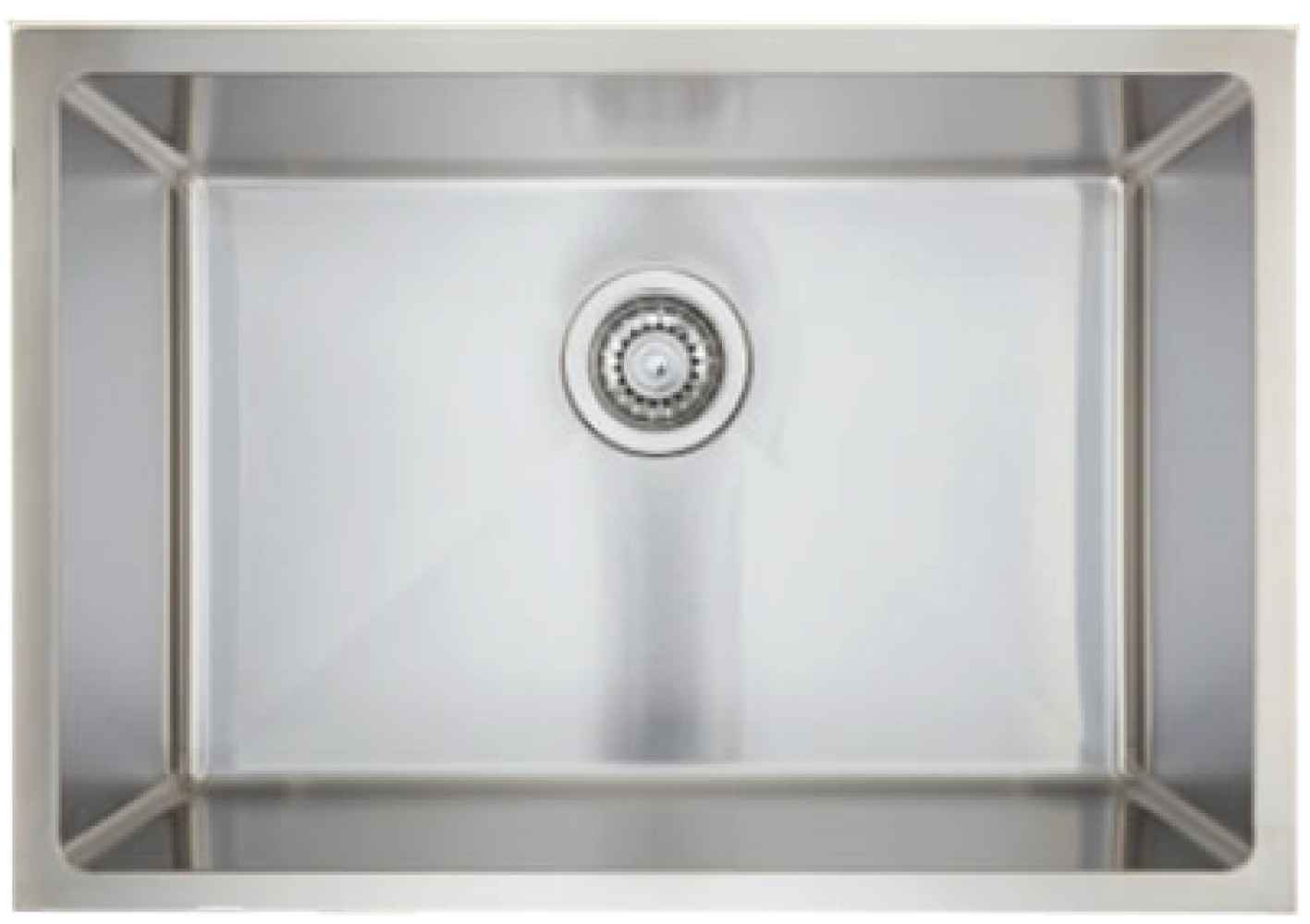 24-in. W CSA Approved Stainless Steel Kitchen Sink With 1 Bowl And 18 Gauge
