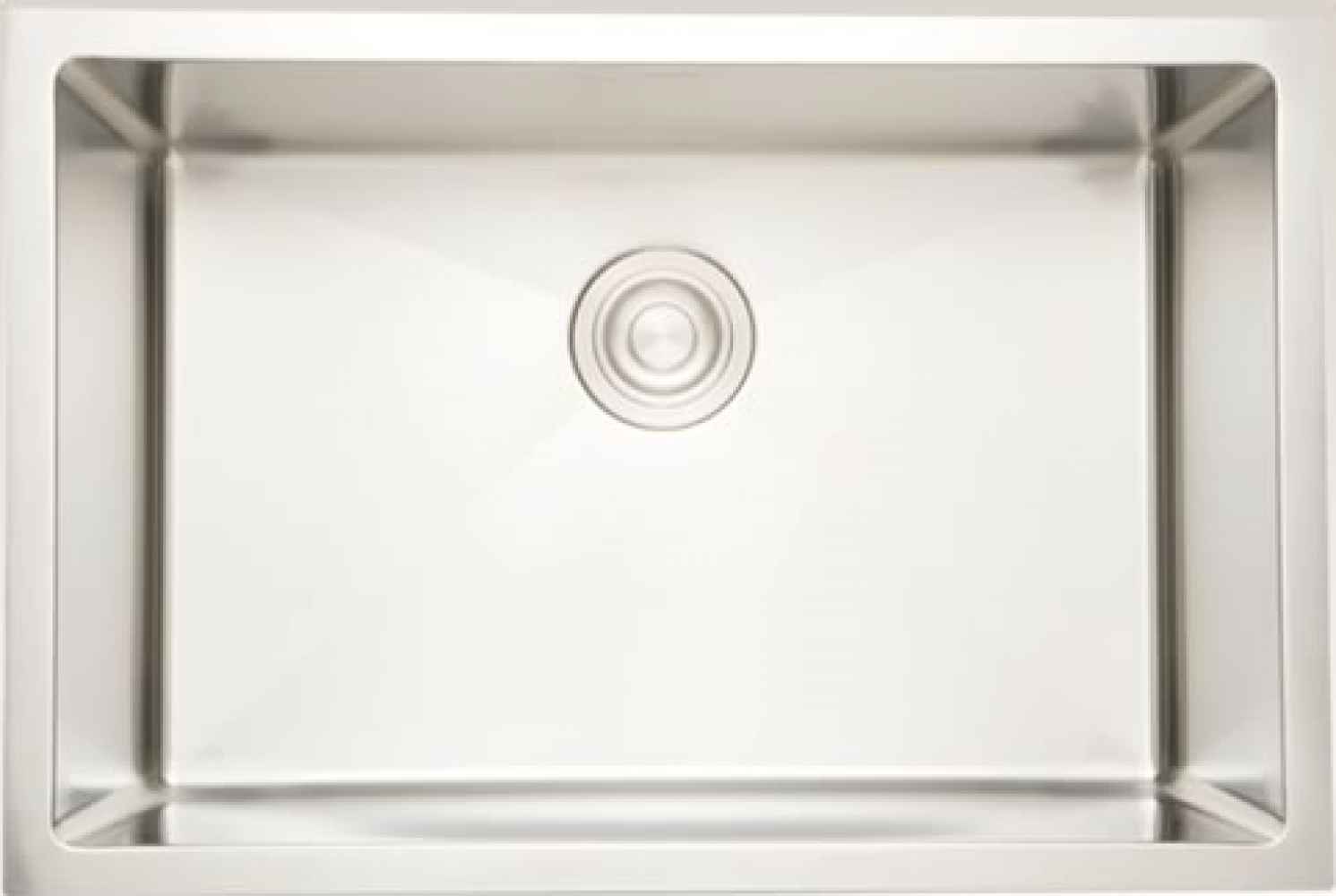 28-in. W CSA Approved Stainless Steel Kitchen Sink With 1 Bowl And 16 Gauge