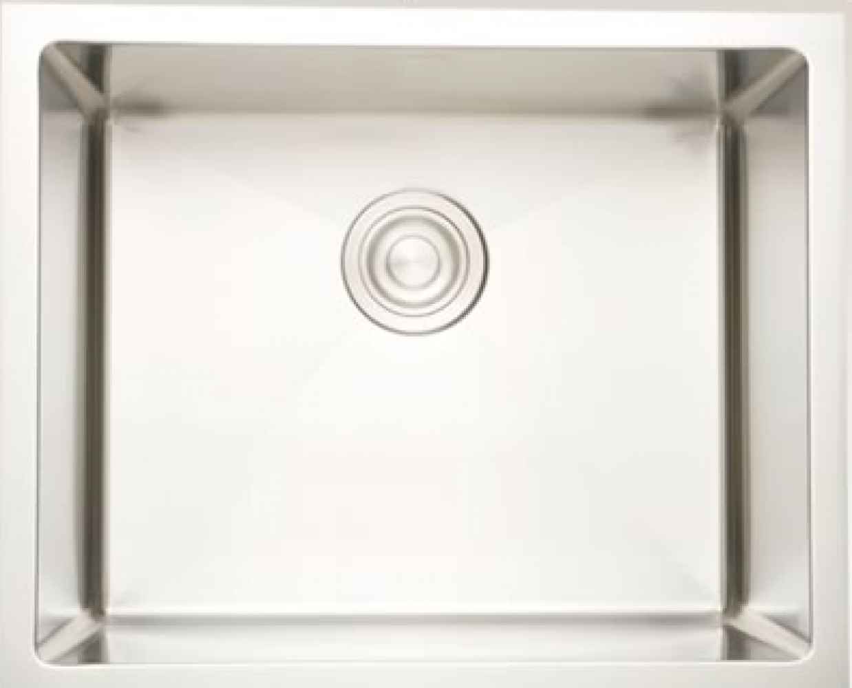 17-in. W CSA Approved Stainless Steel Kitchen Sink With 1 Bowl And 16 Gauge