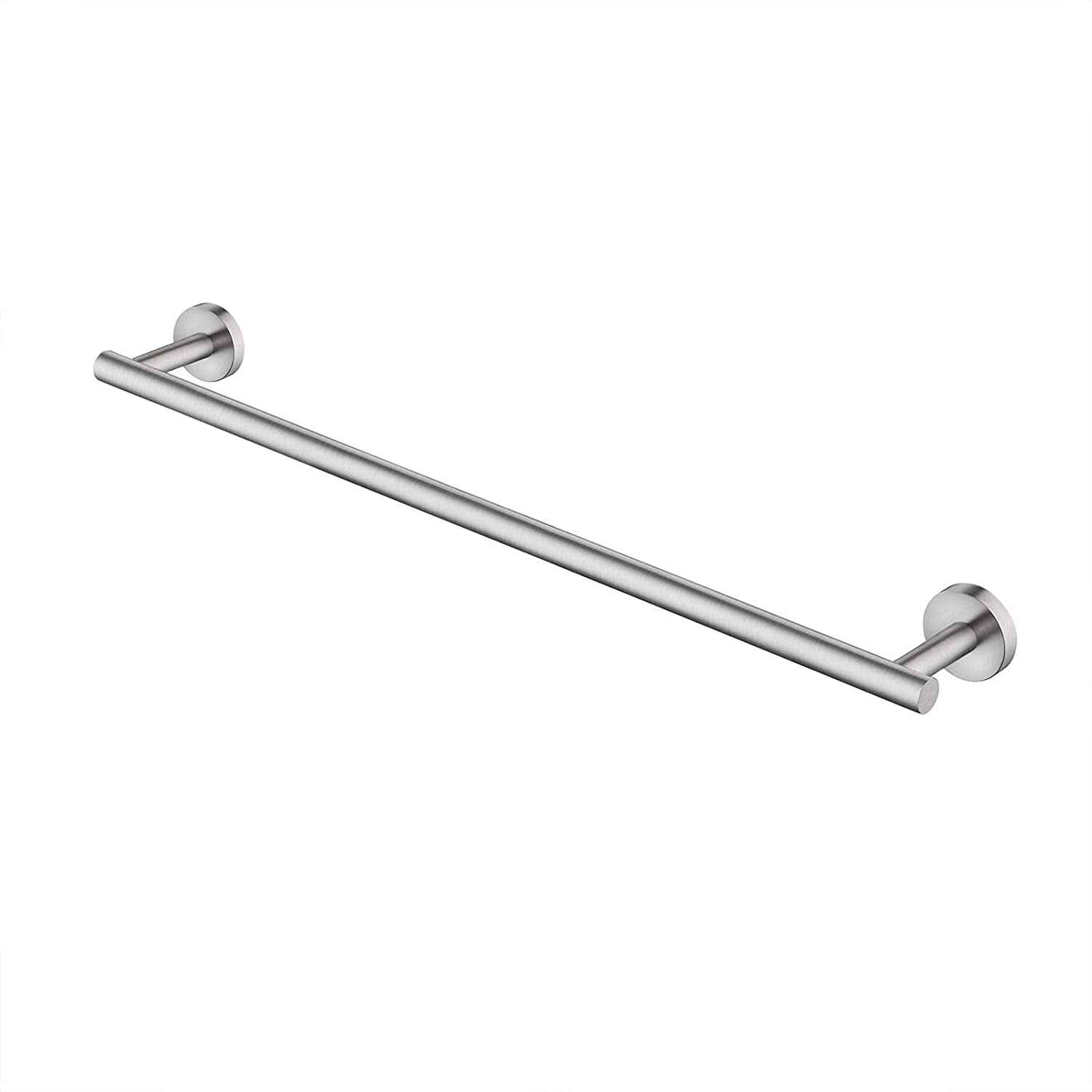 28 in. x 2.5 in. x 1.5 in. Brushed Stainless Steel Towel Bar Stainless Steel