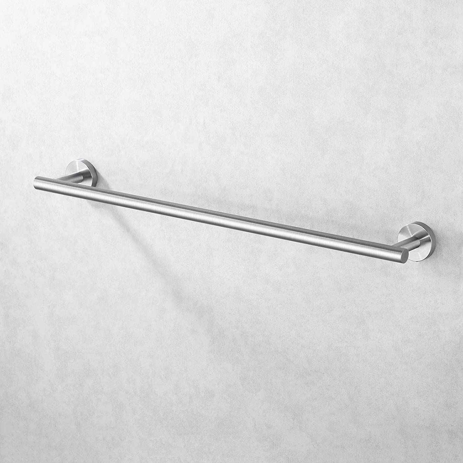 18 in. x 2.5 in. x 1.5 in. Brushed Stainless Steel Towel Bar Stainless Steel