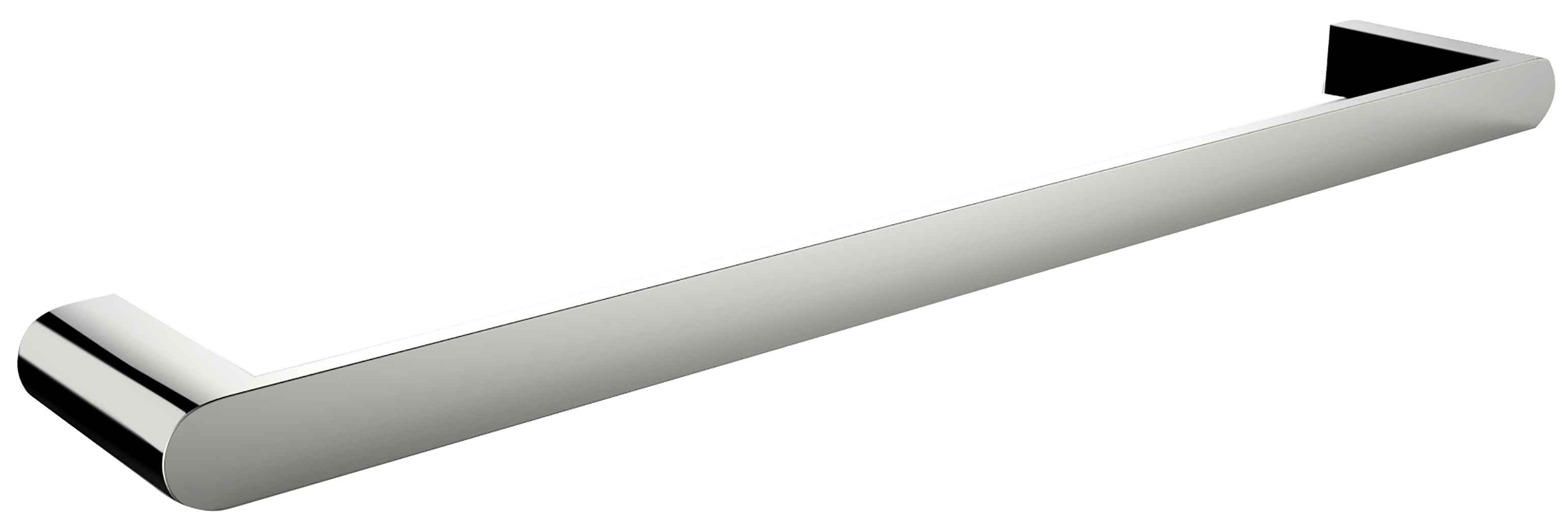23.66 in. x 3.78 in. x 1.10 in. Chrome Towel Bar Stainless Steel