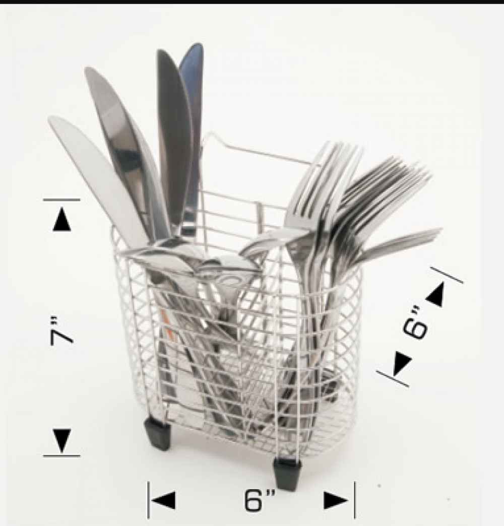 6 in. x 6in. x 7 in. Kitchen Utensil Rack