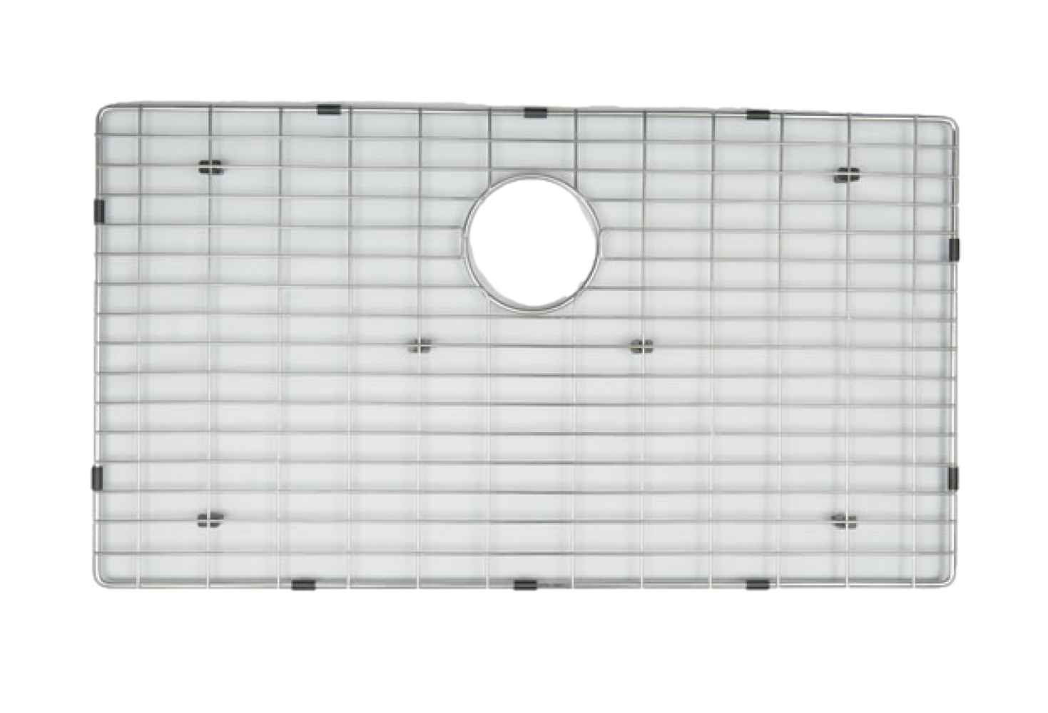 27-in. W X 16-in. D Stainless Steel Kitchen Sink Grid In Chrome Color