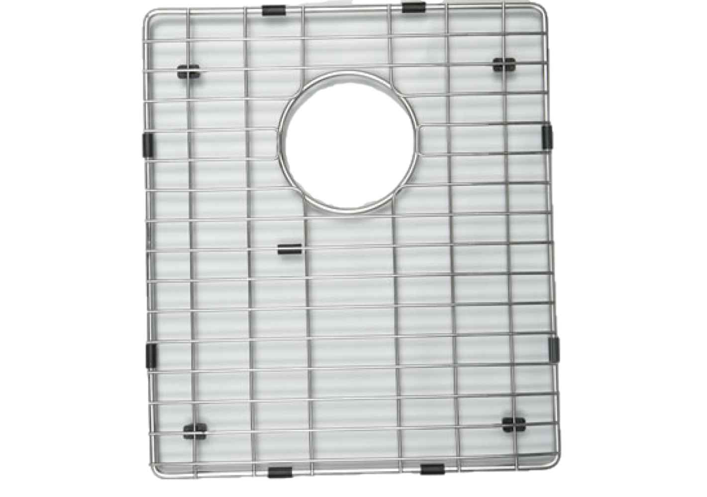16-in. W X 16-in. D Stainless Steel Kitchen Sink Grid In Chrome Color