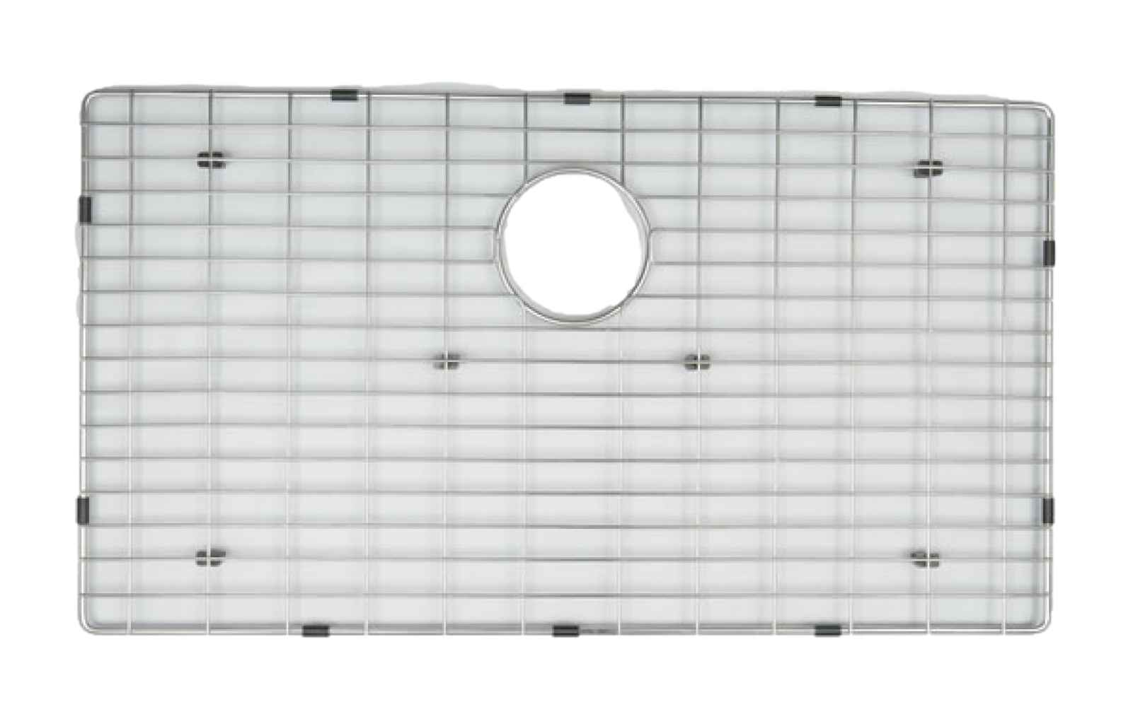 30-in. W X 16-in. D Stainless Steel Kitchen Sink Grid In Chrome Color