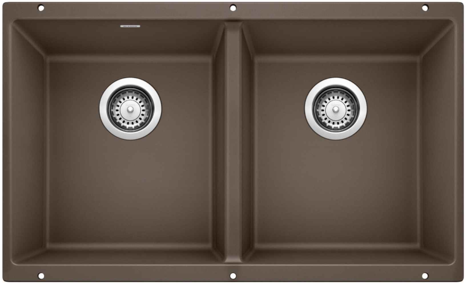 34-in. W CSA Approved Coffee Kitchen Sink With 2 Bowl