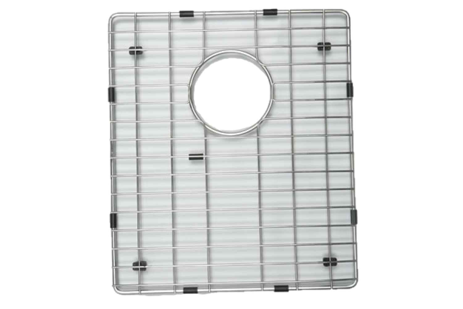 13-in. W X 16-in. D Stainless Steel Kitchen Sink Grid In Chrome Color