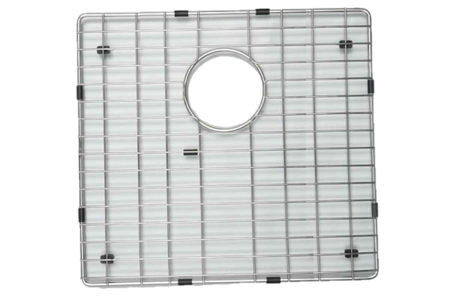 15-in. W X 15-in. D Stainless Steel Kitchen Sink Grid In Chrome Color