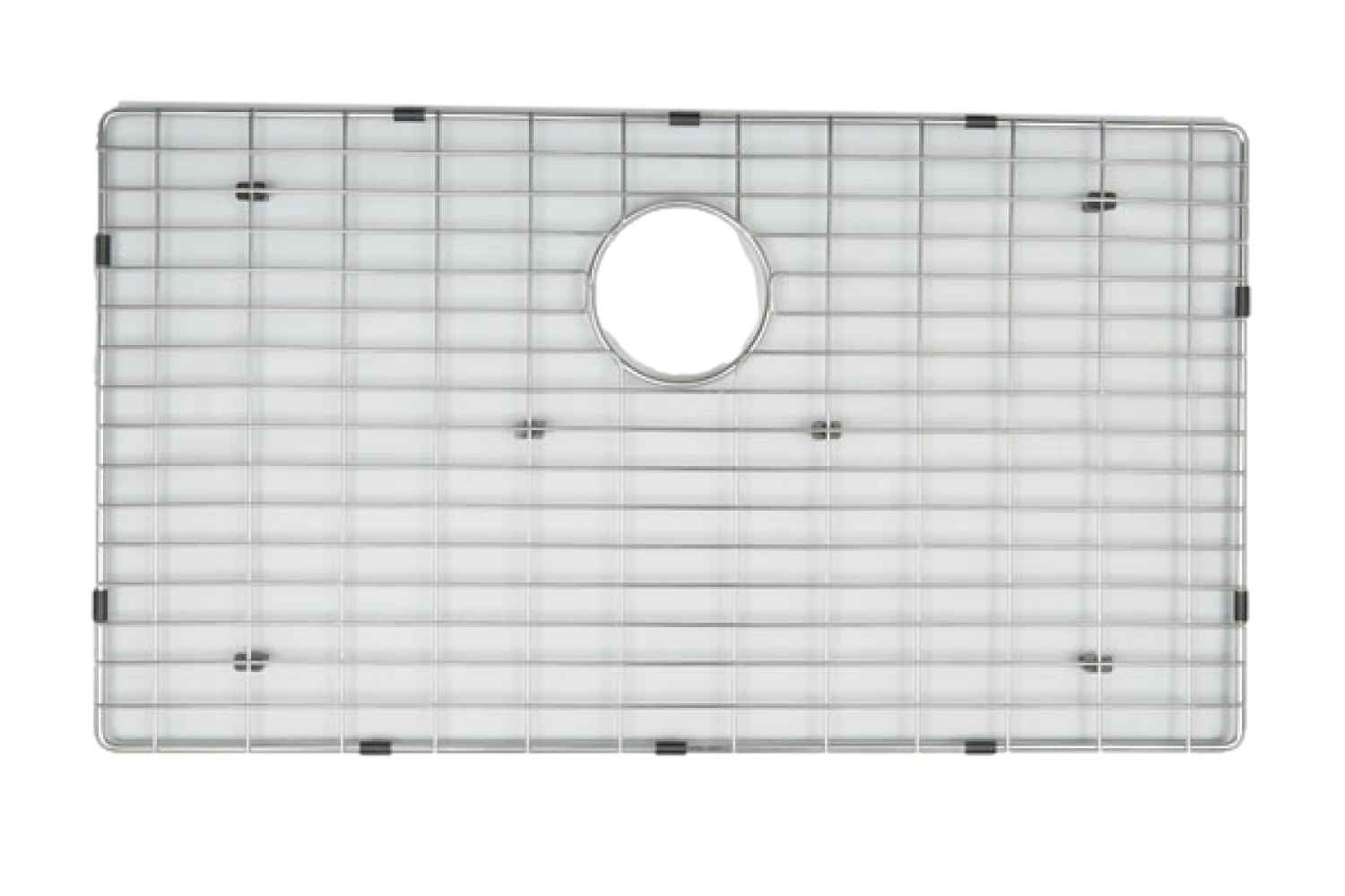 30-in. W X 16-in. D Stainless Steel Kitchen Sink Grid In Chrome Color
