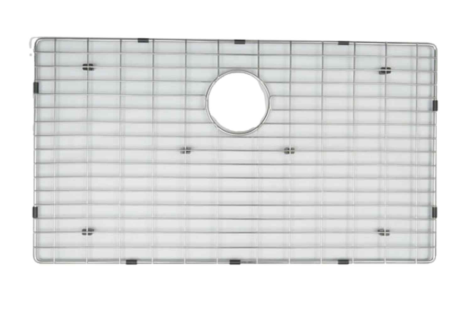 26.25-in. W X 15.25-in. D Stainless Steel Kitchen Sink Grid In Chrome Color